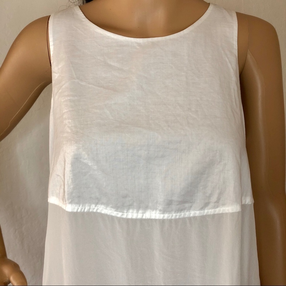 Madewell Women's Sunbask Tank Top In Pure White - Picture 4 of 6